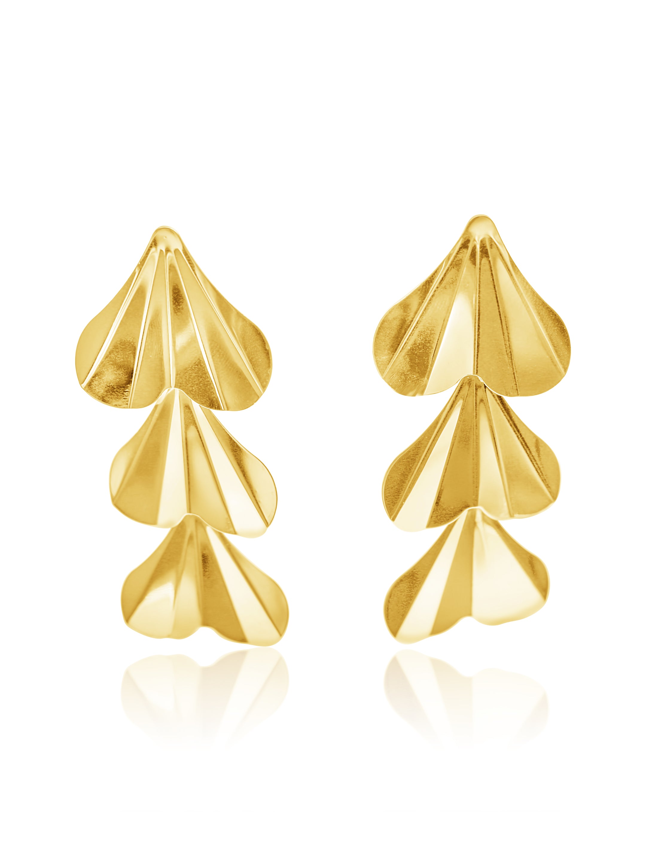 Earrings Three Hearts PFW