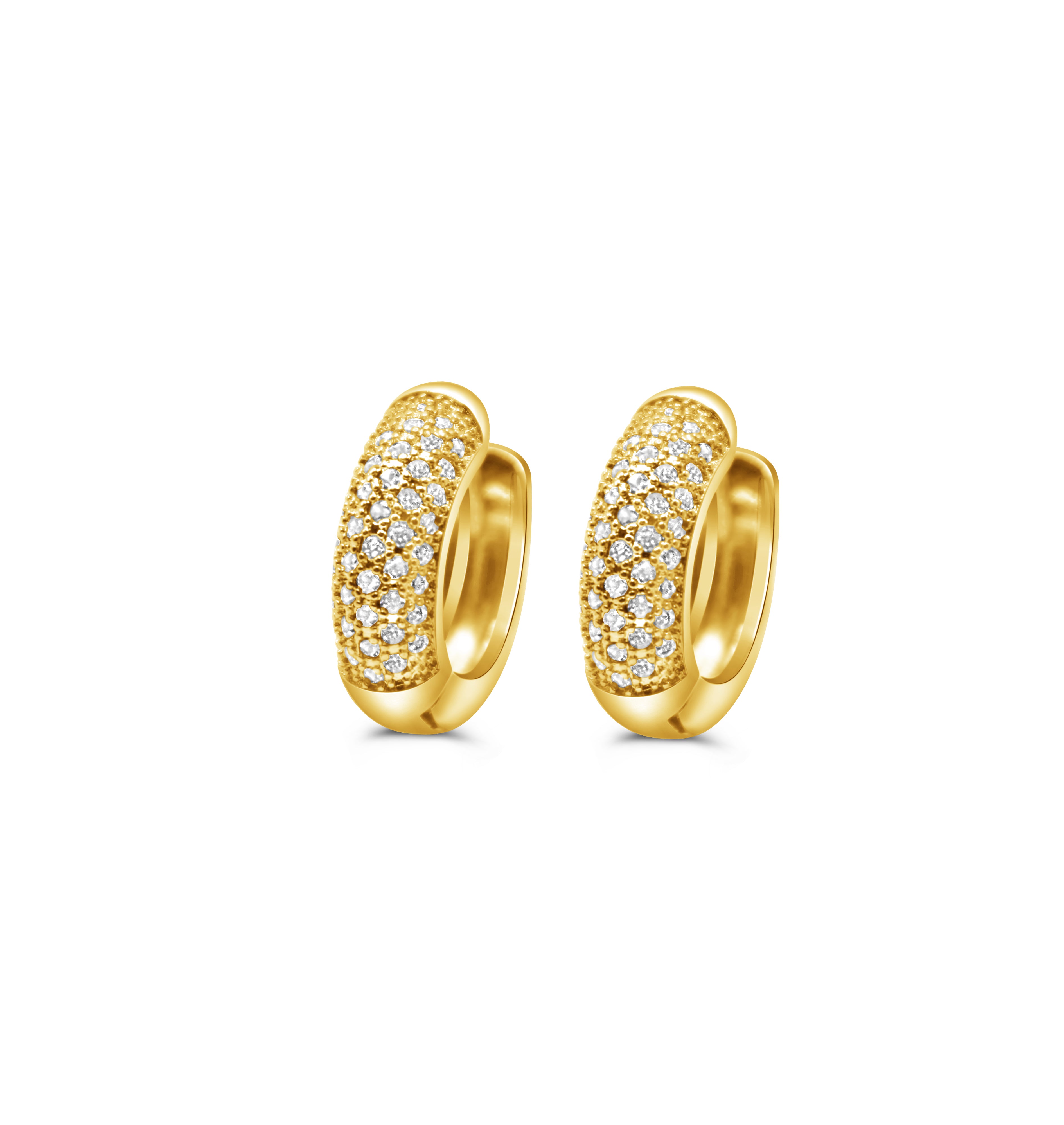 Earrings Gold Ring